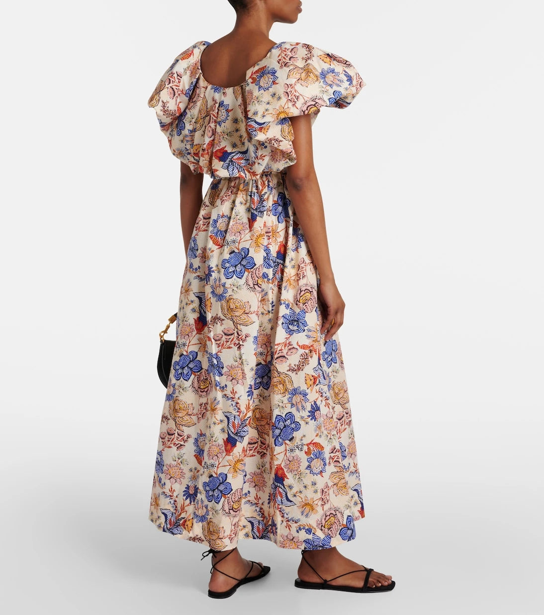 Ulla Johnson - Francesca floral cotton poplin midi dress