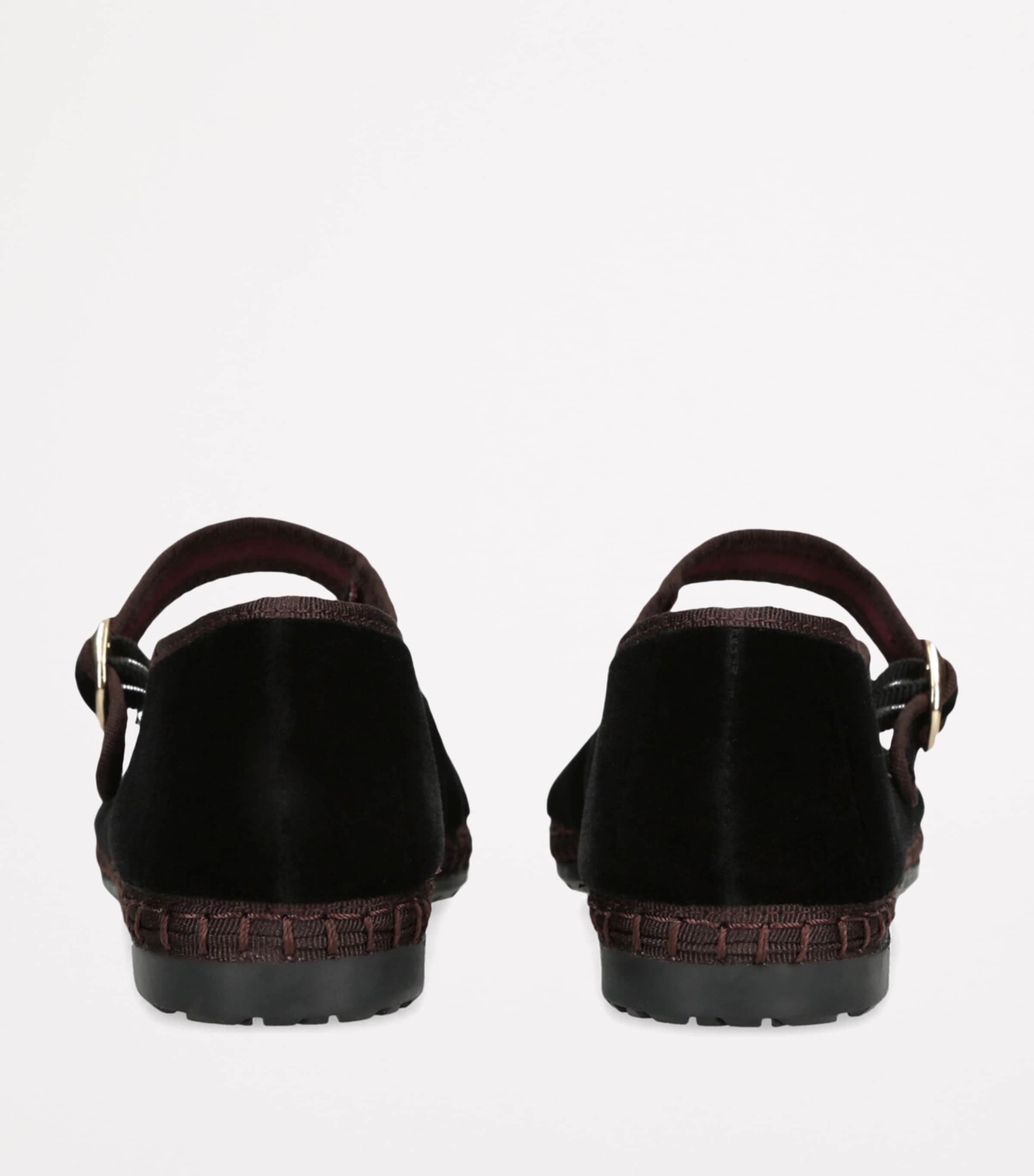 Flabelus Black Velvet Sethe Mary Janes