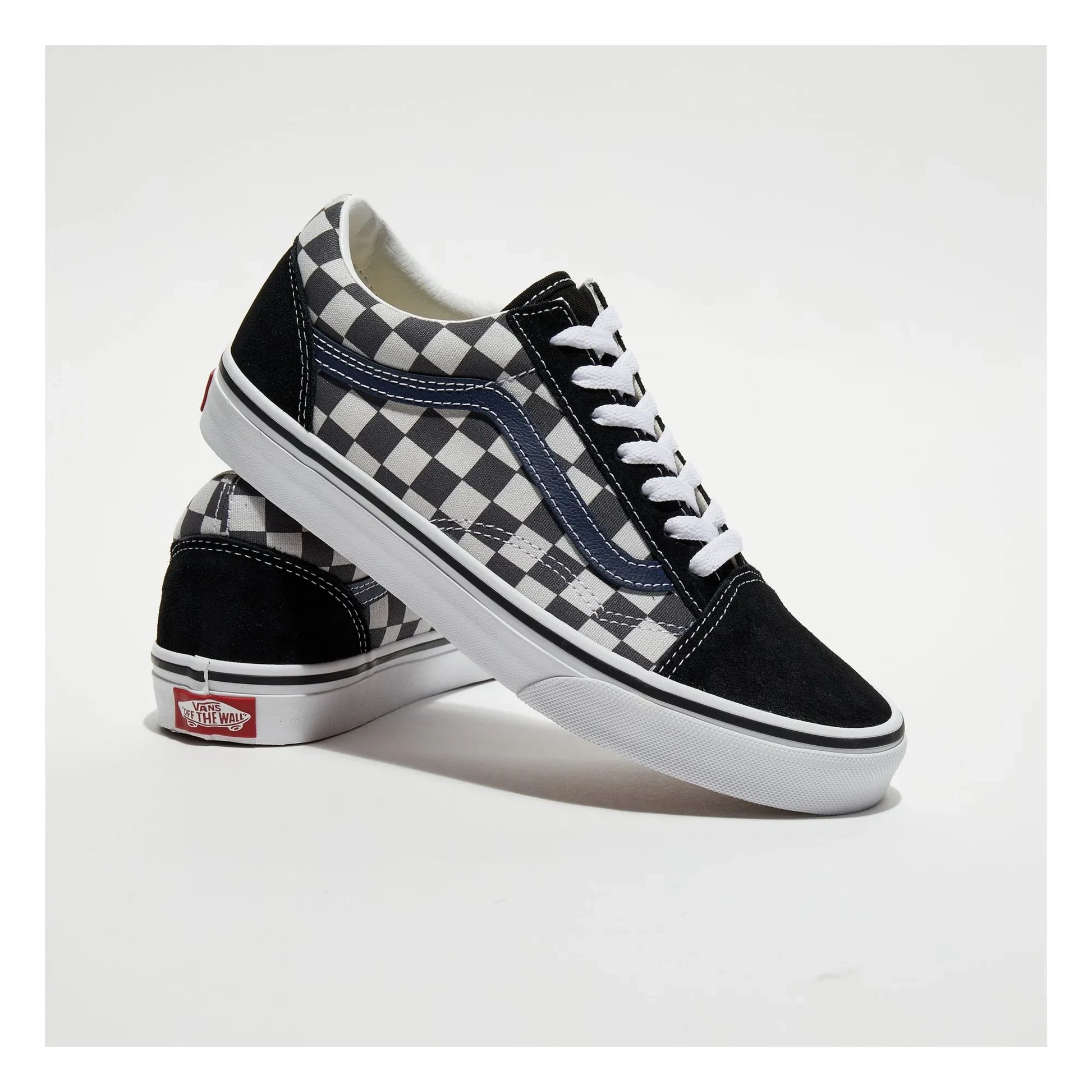 Vans - Sneakers Laces Old Skool Tonal Check | Navy blue