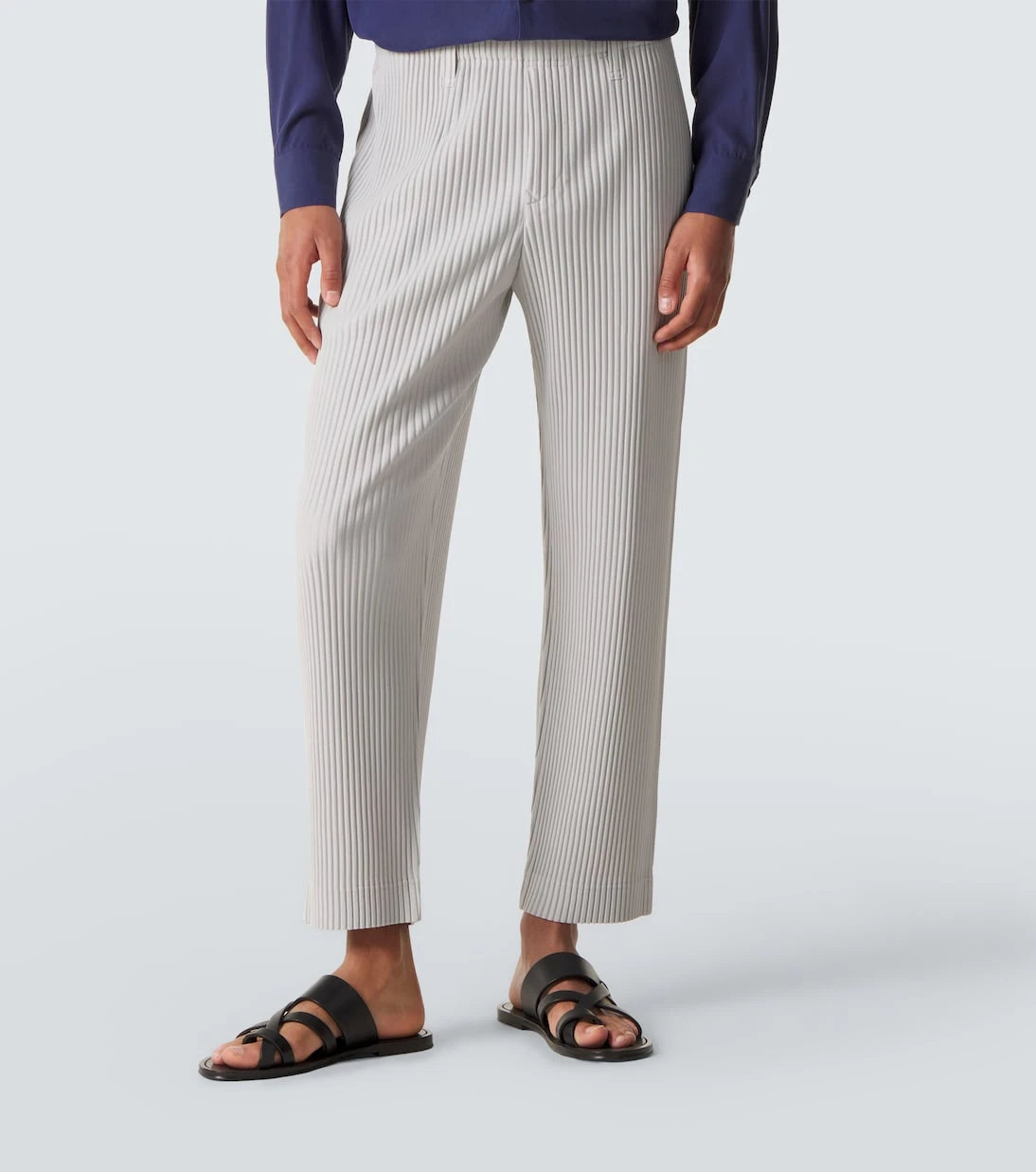 Homme Plissé Issey Miyake - Basics pleated straight pants