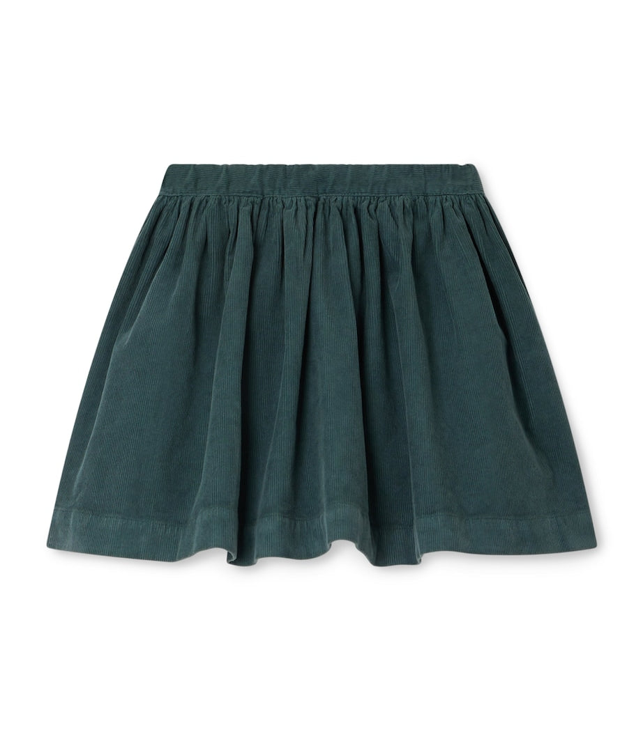 Stretch Cotton Corduroy Suzon Skirt