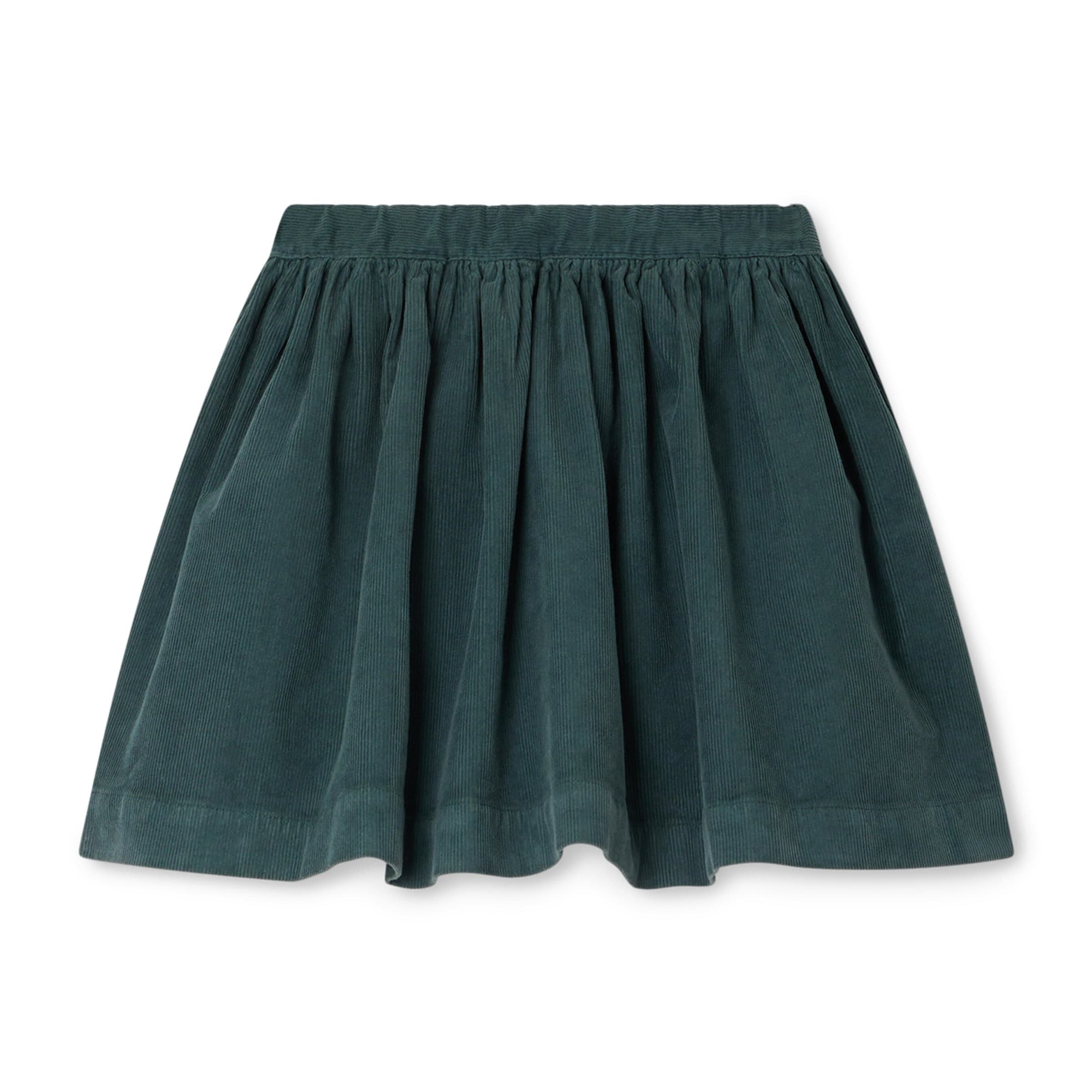 Stretch Cotton Corduroy Suzon Skirt (10-14 Years)