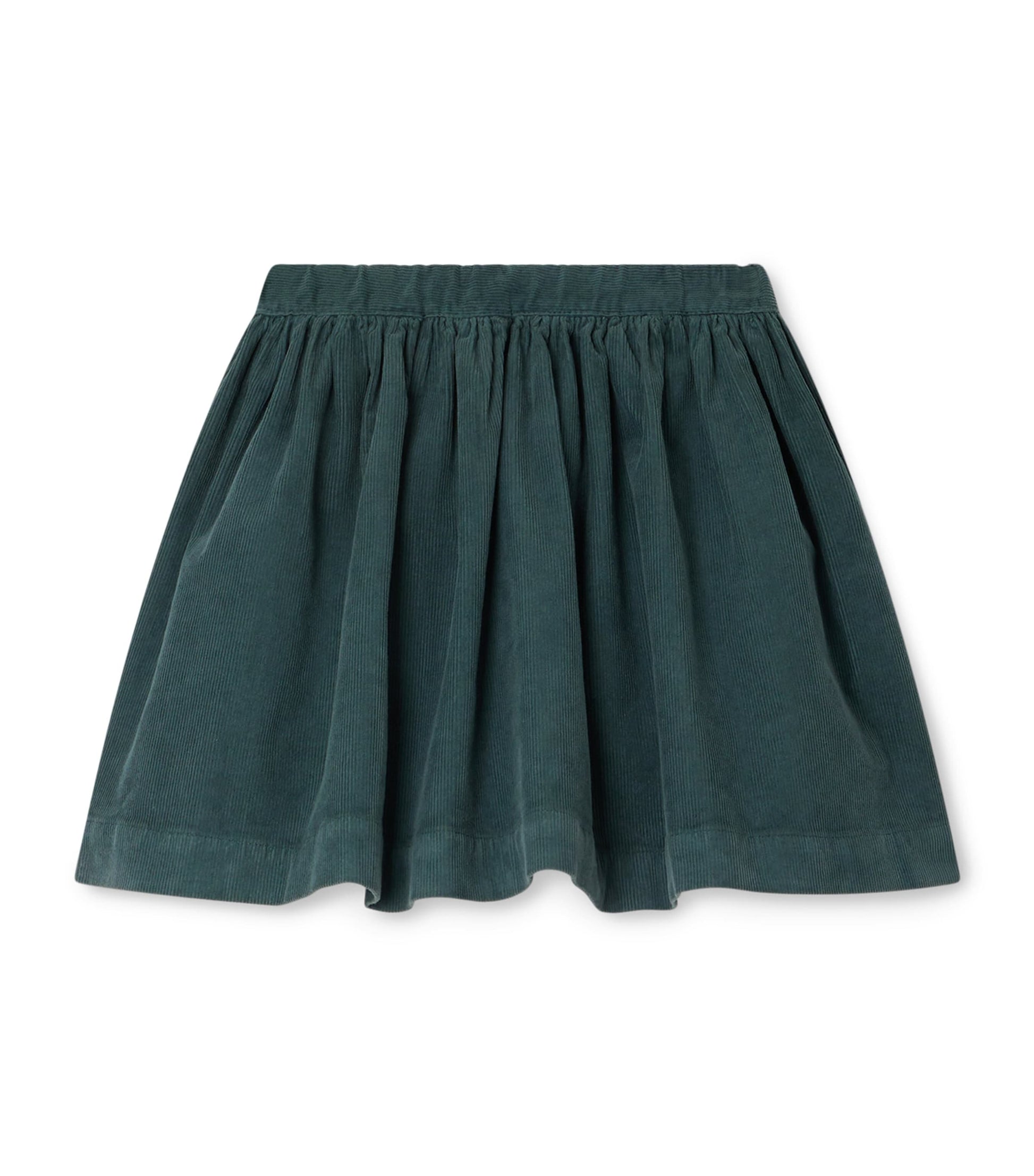Stretch Cotton Corduroy Suzon Skirt (10-14 Years)