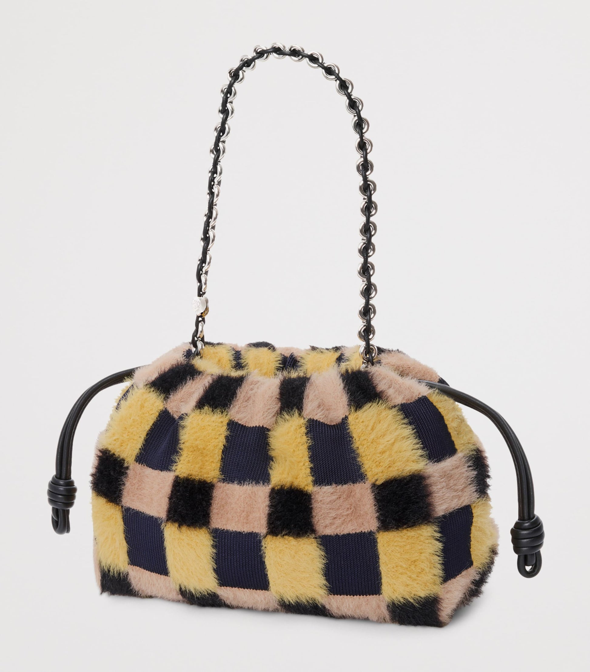 Medium Check Flamenco Shoulder Bag