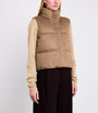 Beige The Cube Quilted Gilet