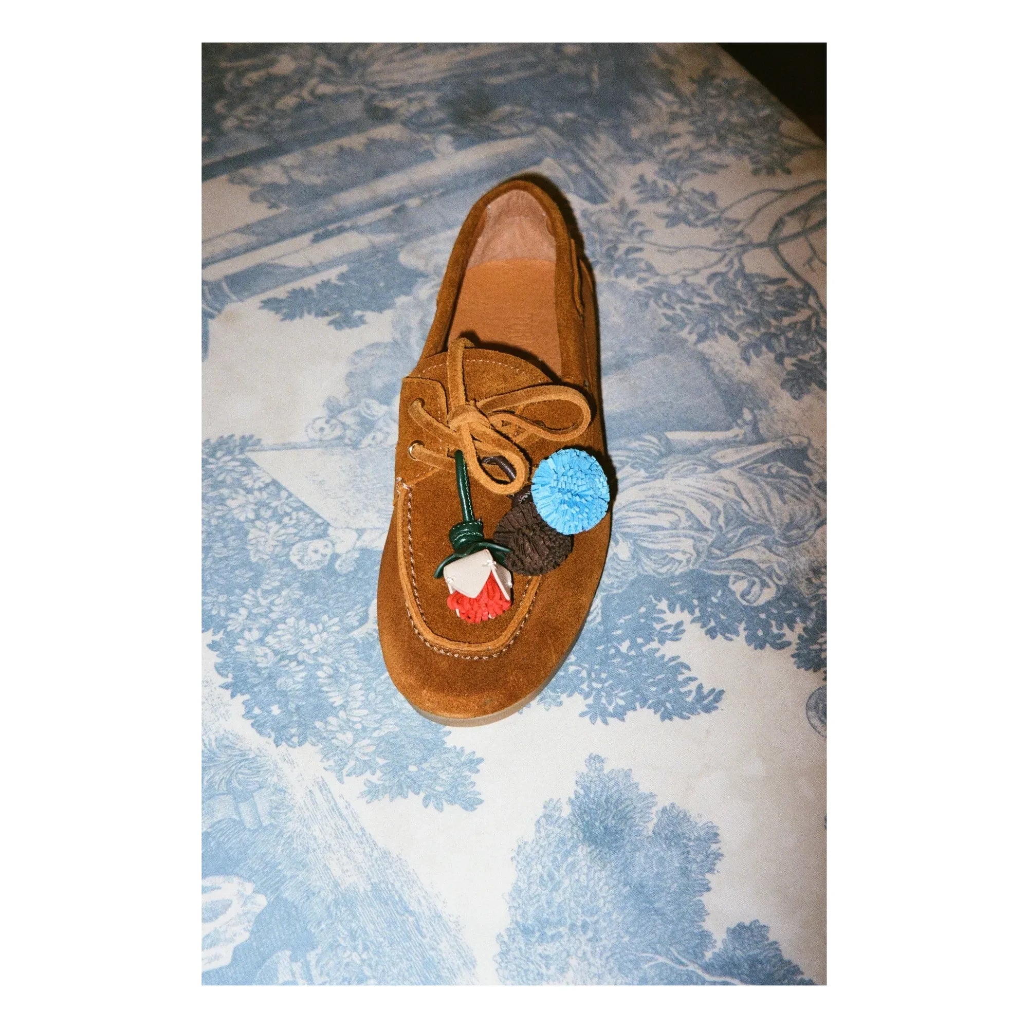 Toral - Nahua Suede Boat Shoes | Brown