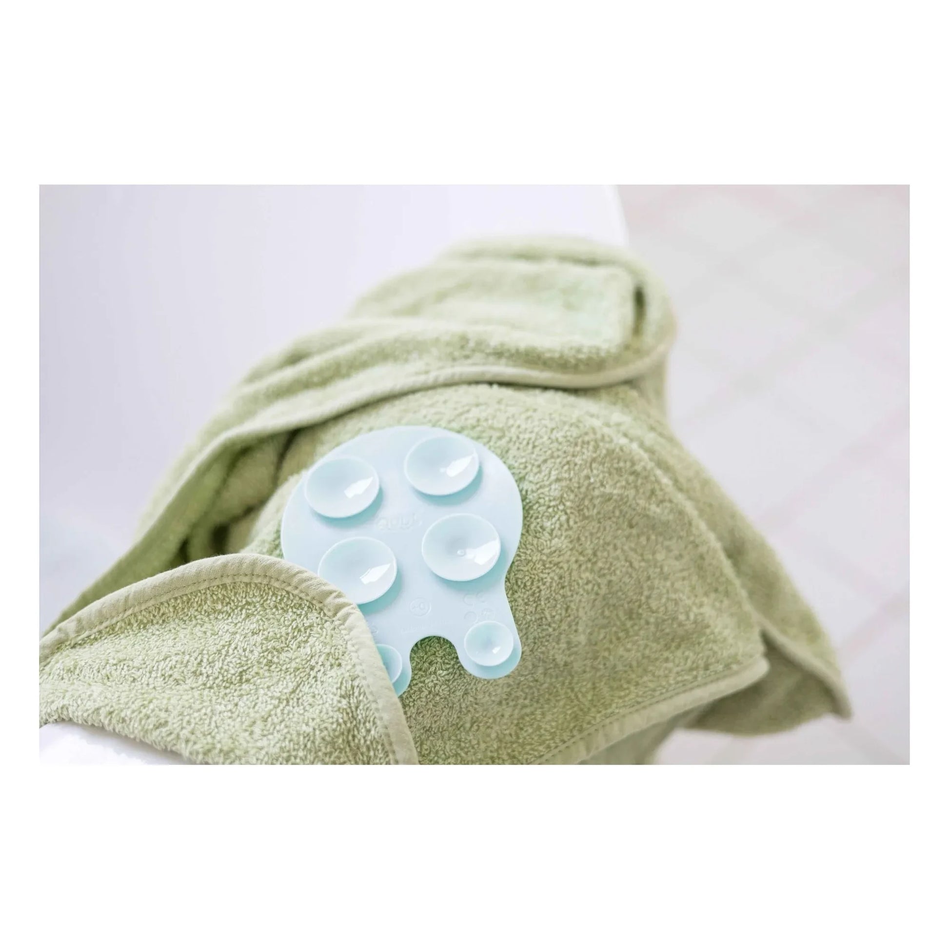 Quut - Grippi bath mats - Set of 8 | Coral