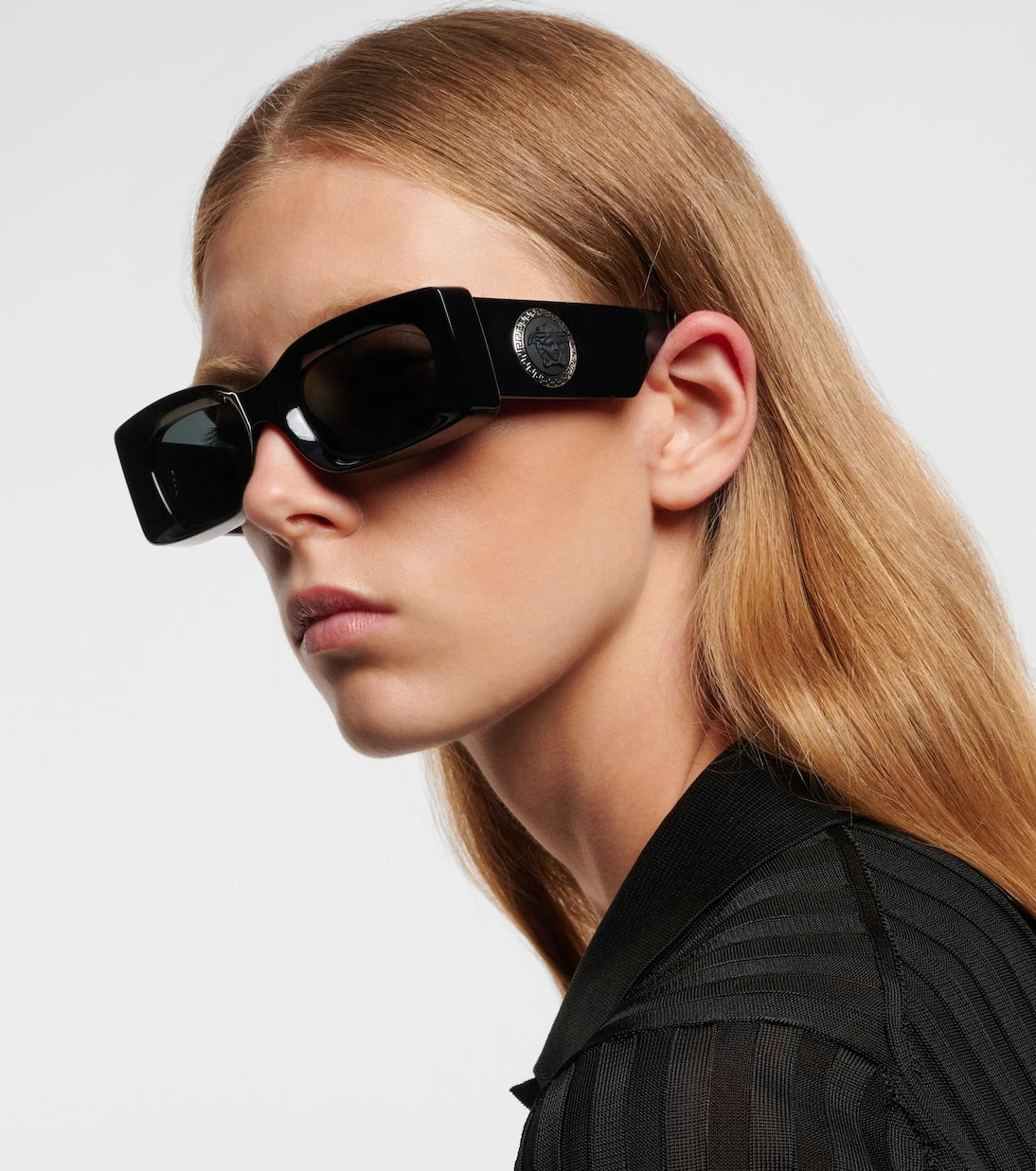 Versace - Rectangular sunglasses