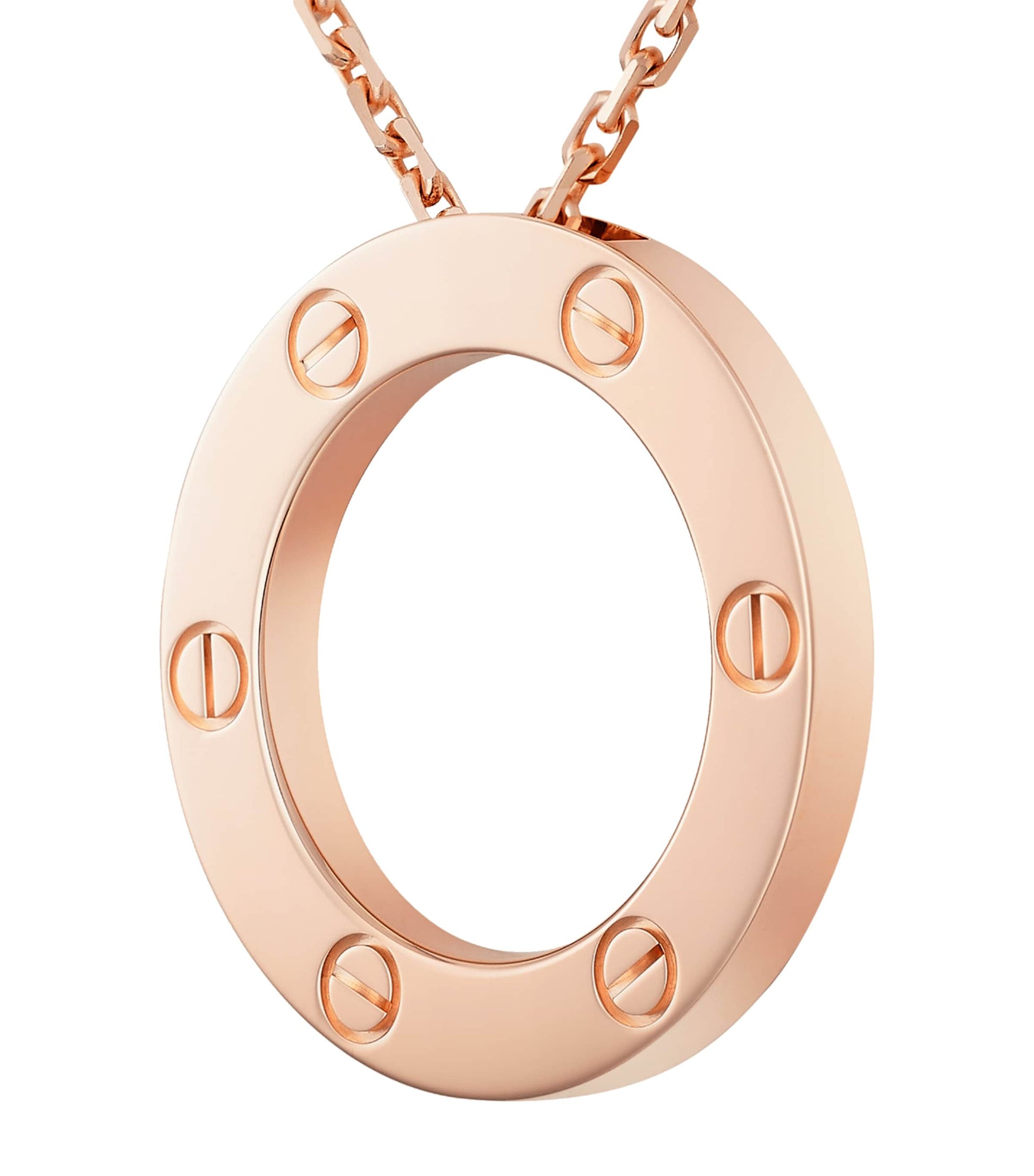Rose Gold LOVE Necklace