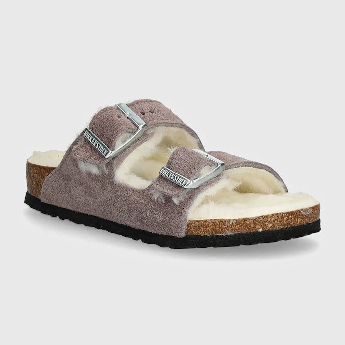 Birkenstock Çocuk Süet Terlik Arizona Shearling