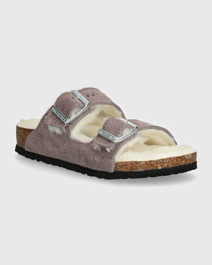 Birkenstock Çocuk Süet Terlik Arizona Shearling
