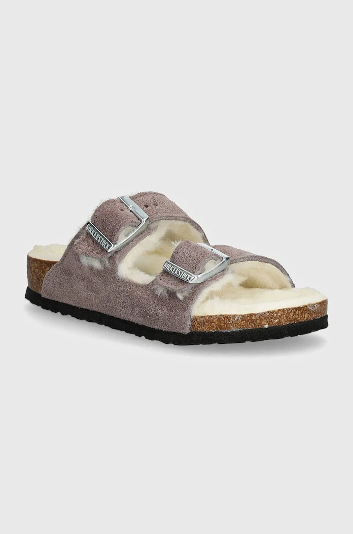 Birkenstock Çocuk Süet Terlik Arizona Shearling