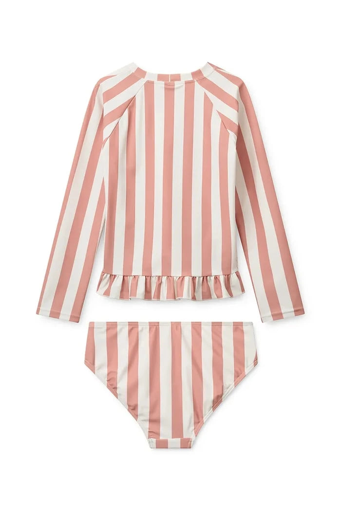 Liewood Çocuklar İçin İki Parçalı Mayo Dagny Stripe Swim Set