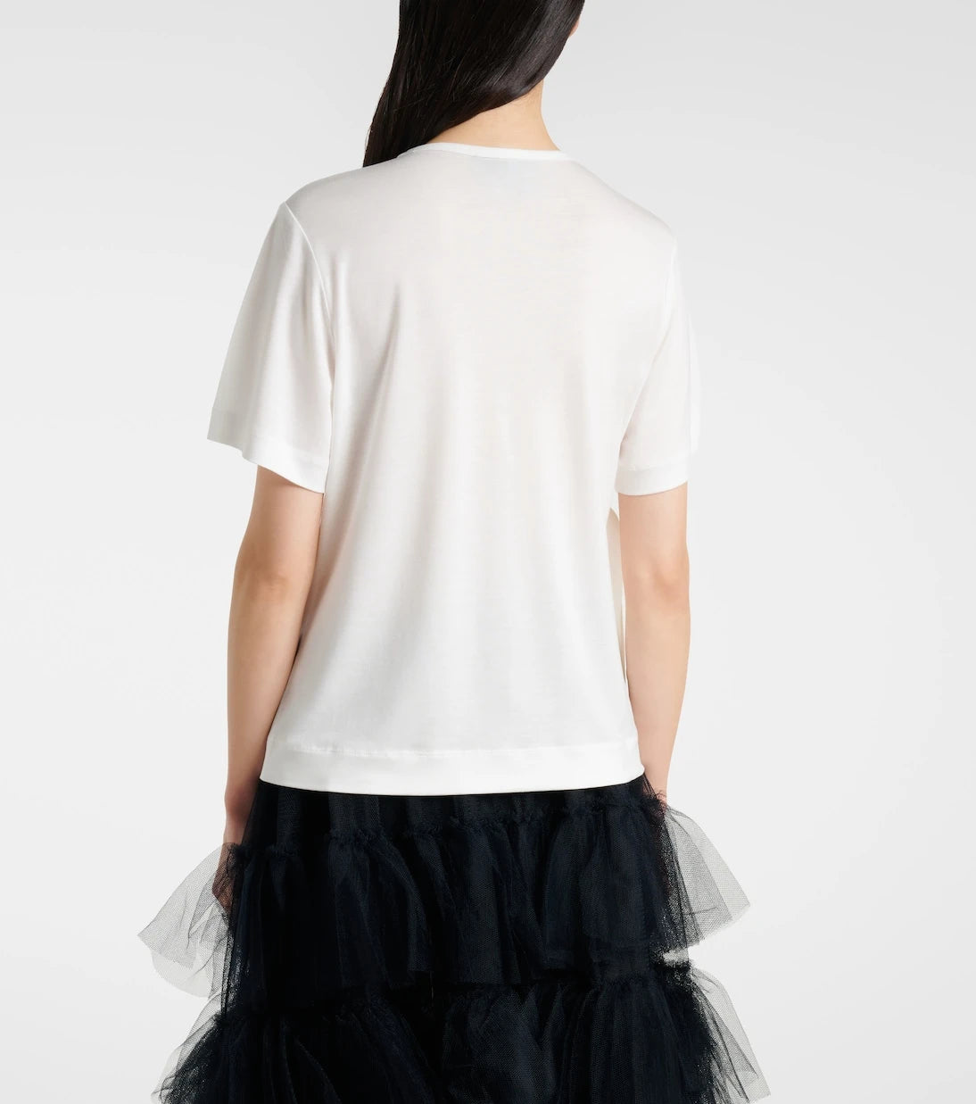 Simone Rocha - تي شيرت جيرسيه بتفاصيل فيونكة