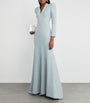 Blue Embellished Victoire Gown