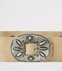 Beige Suede Concho Belt