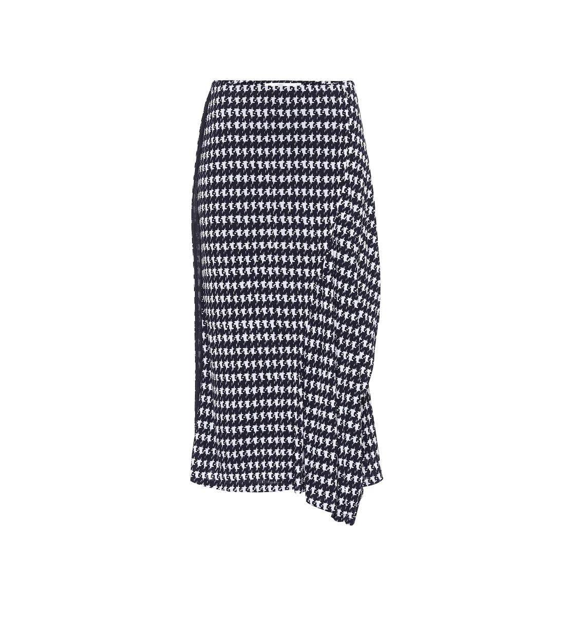 Victoria Beckham - Houndstooth midi skirt