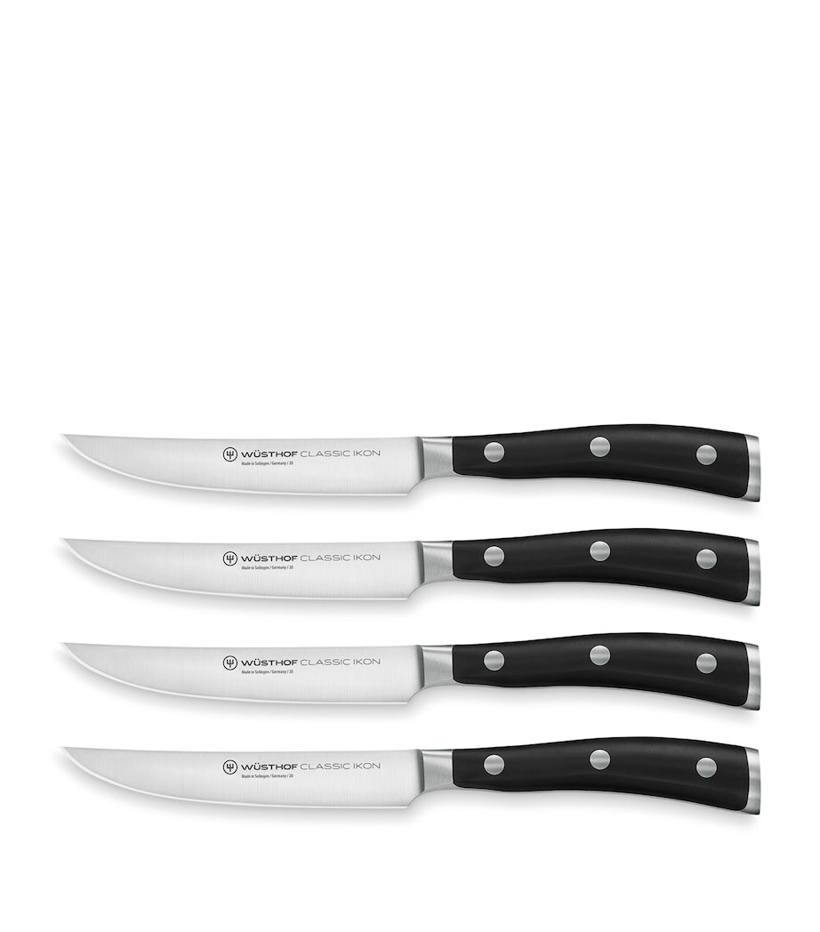 Wusthof Classic Ikon Steak Knives (Set of 4)
