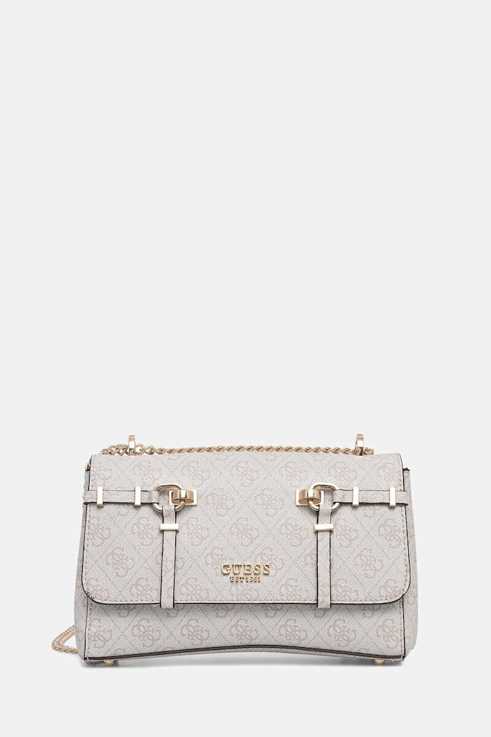 Guess LEONA suni deri kadın crossbody çanta