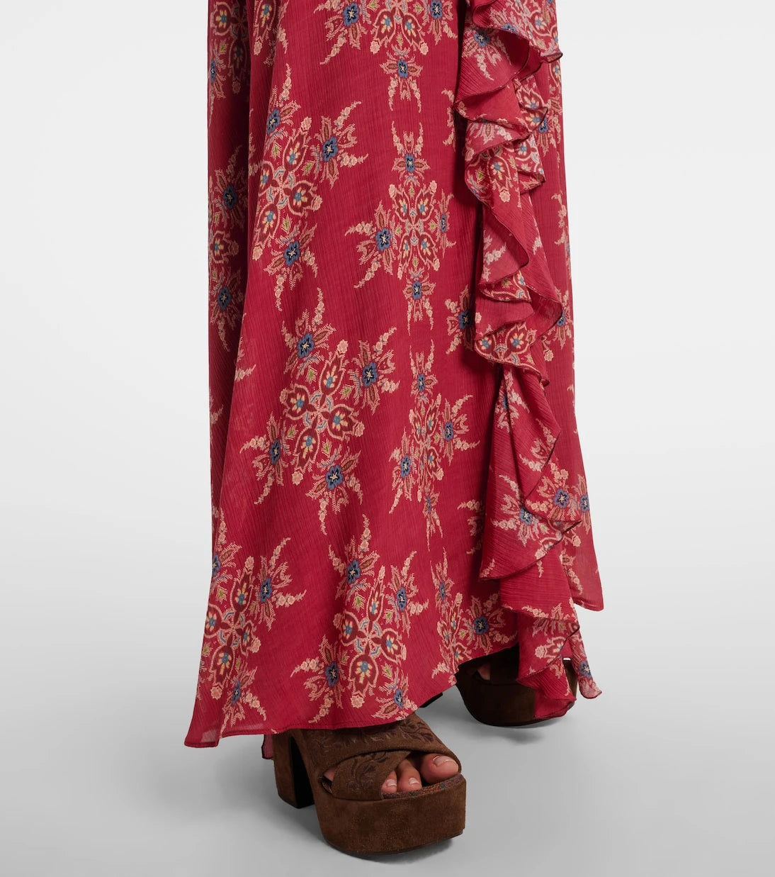Etro - Printed maxi skirt