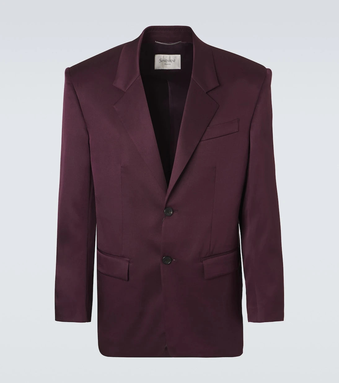 Saint Laurent - İpek saten takım ceket