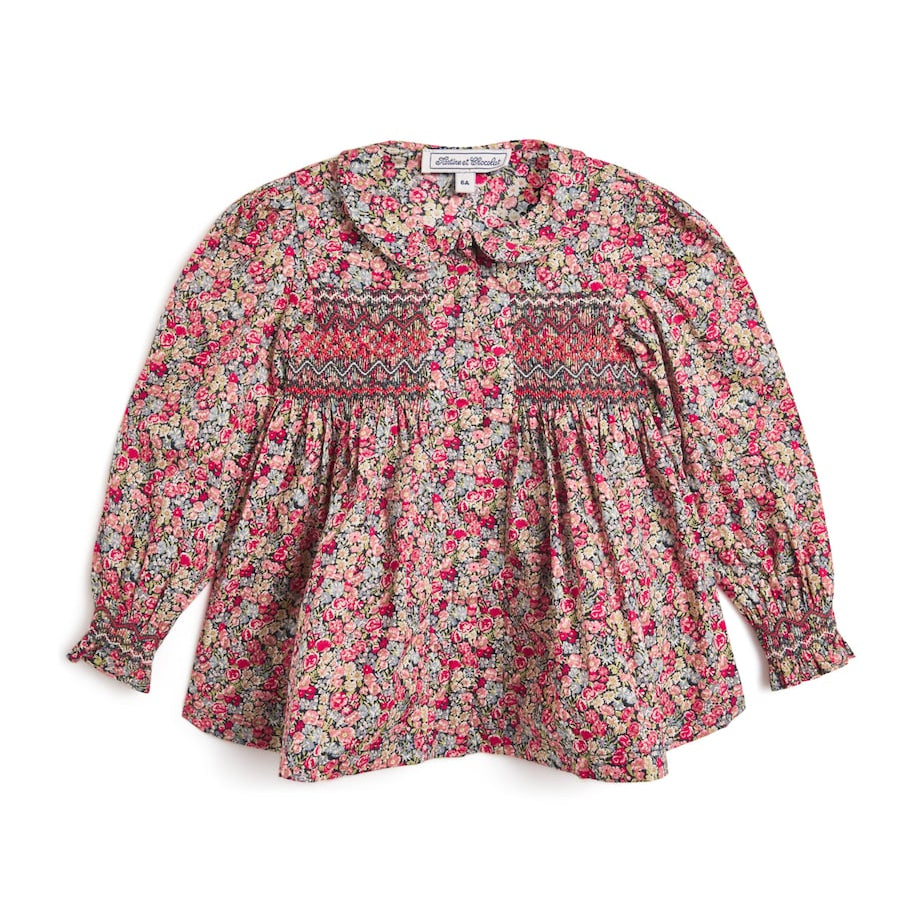 Cotton Liberty Print Blouse (2-12 Years)