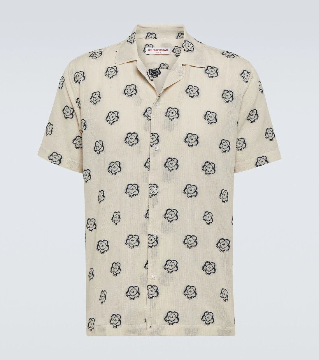 Orlebar Brown - Marne cotton-blend jacquard bowling shirt