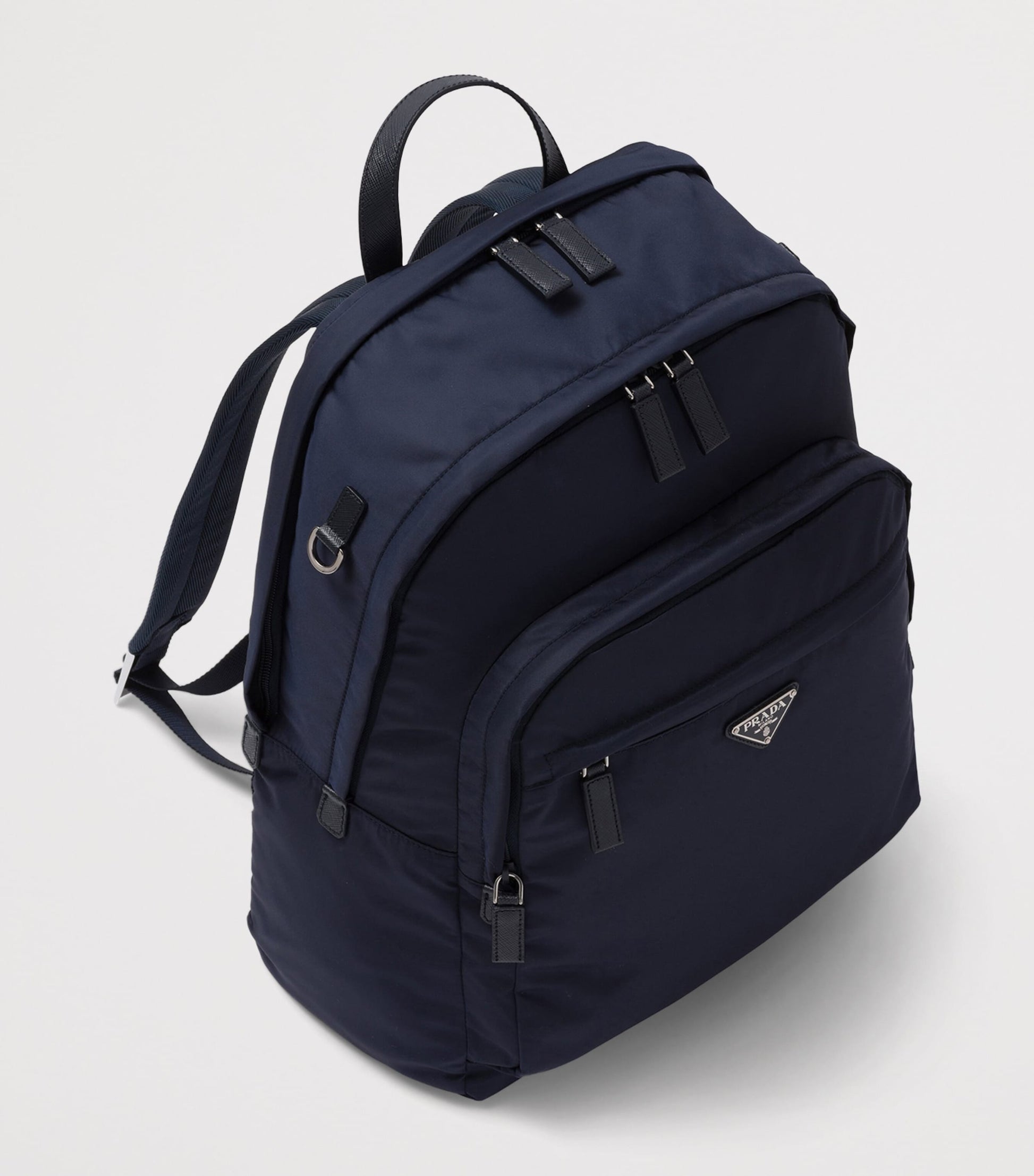 Prada Re-Nylon and Saffiano Leather Backpack