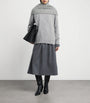 Grey Cashmere-Silk Blenda Sweater