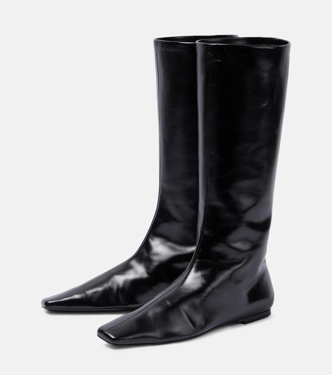 The Row - Bette leather knee-high boots