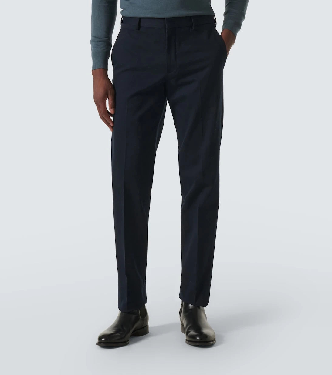 Loro Piana - Pamuklu düz paça pantolon