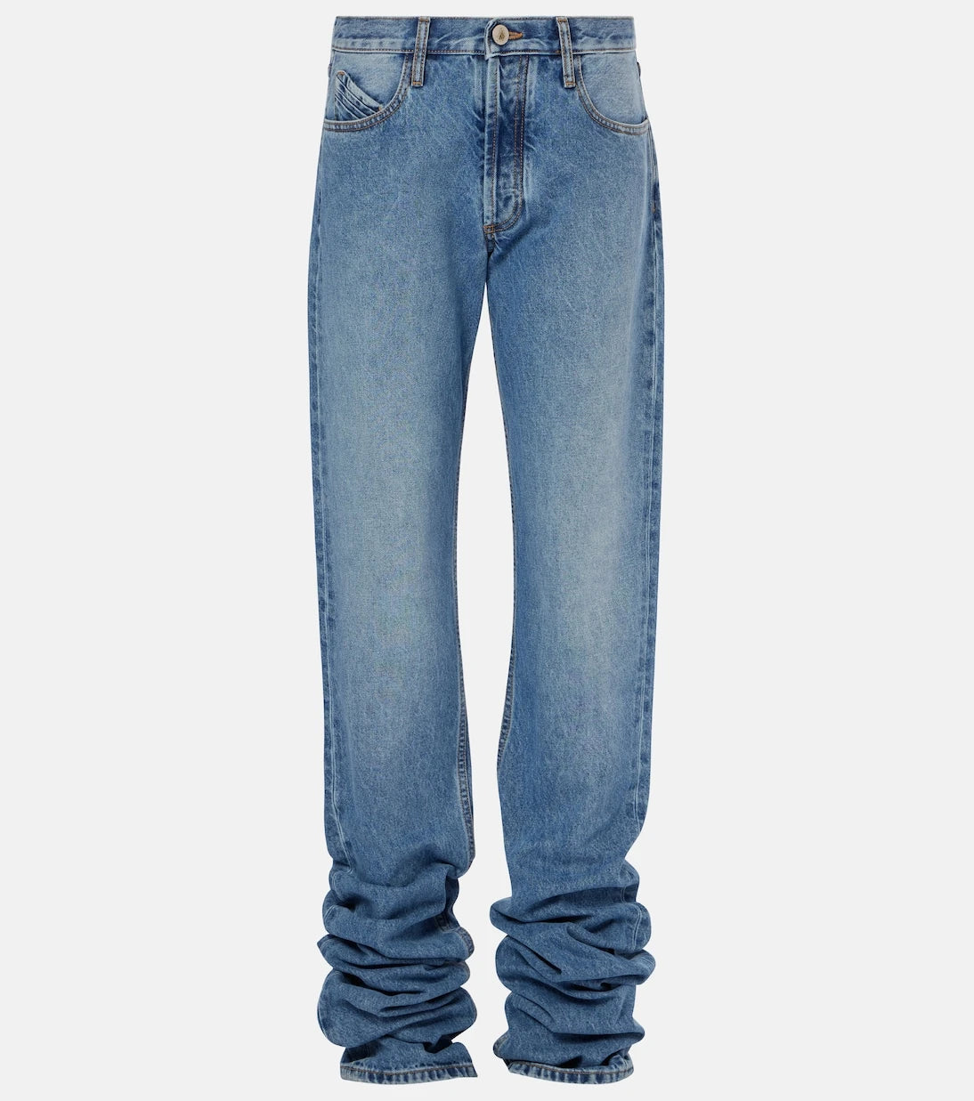The Attico - Mid-rise straight jeans