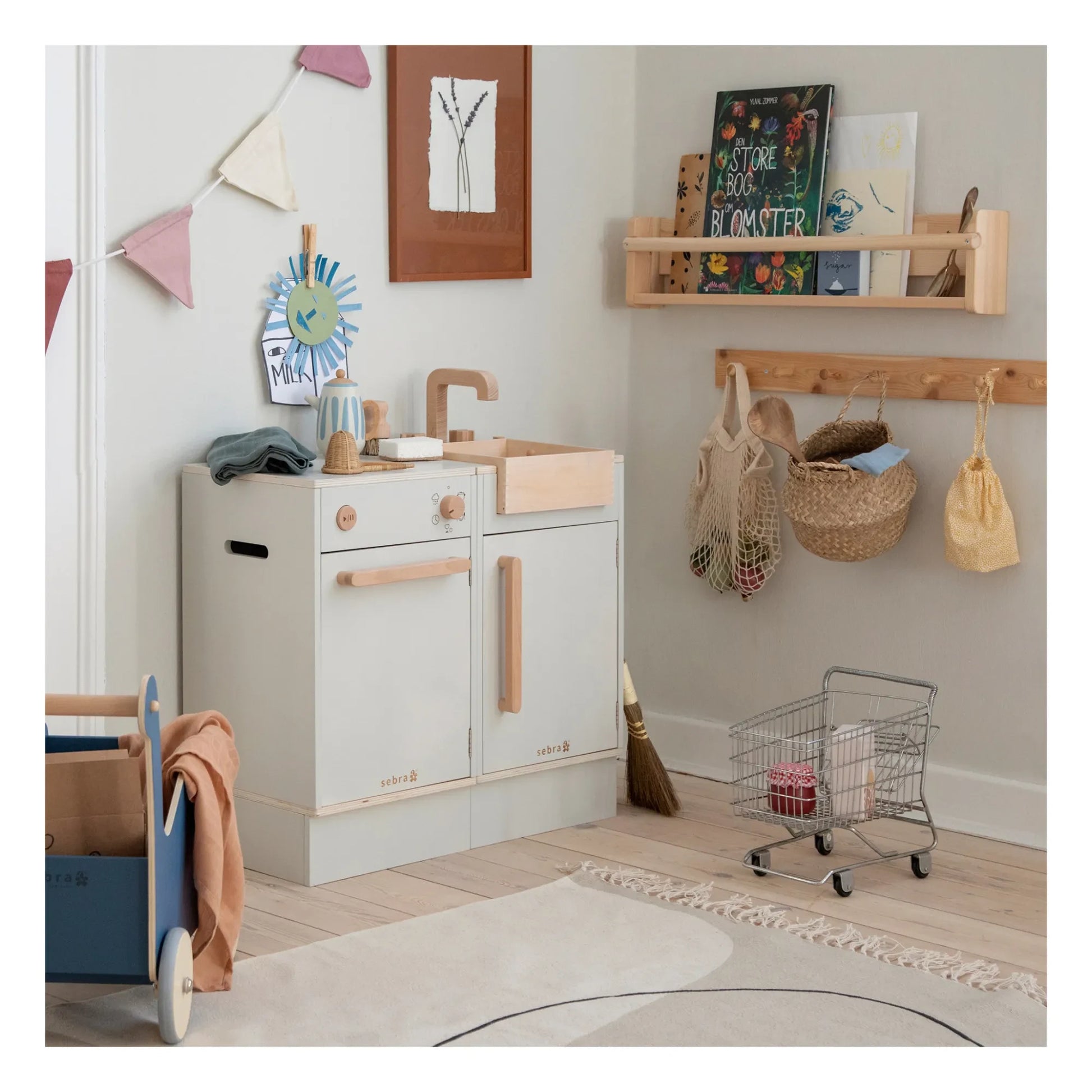 Sebra - Wooden kitchen sink