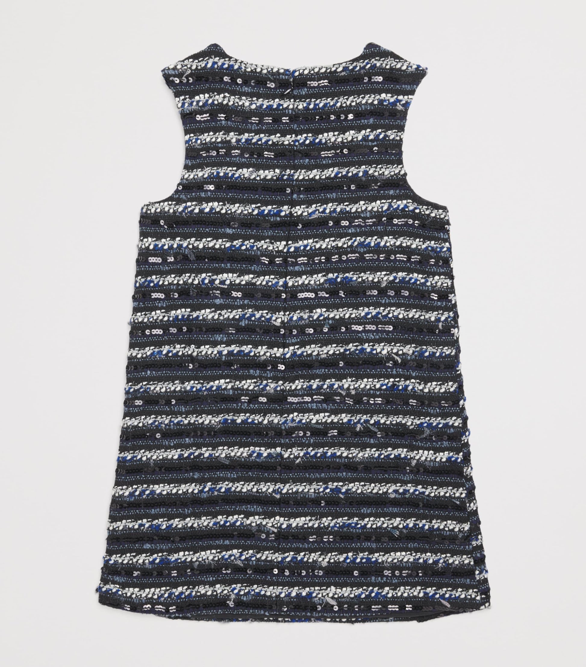 Bardot White Bouclé Embellished Lana Dress (4-14 Years)