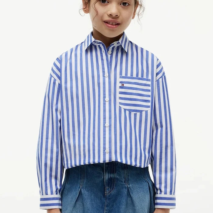 Tommy Hilfiger Çocuk Pamuk Gömlek