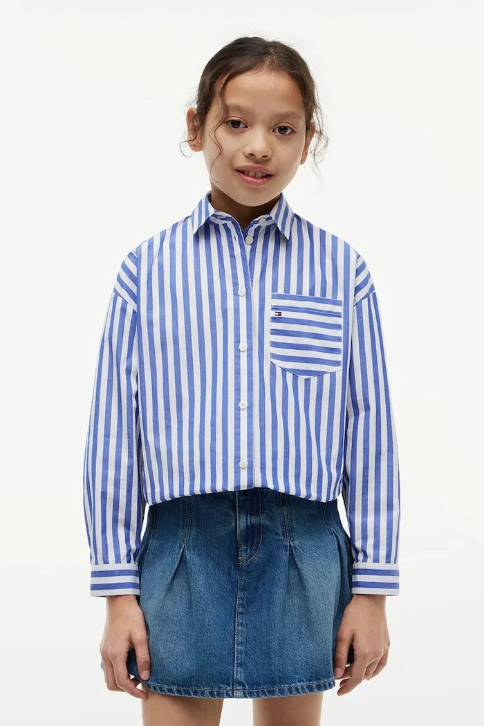 Tommy Hilfiger Çocuk Pamuk Gömlek