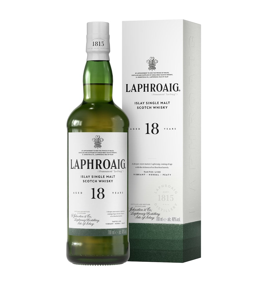 Laphroaig 18-Year-Old Scotch Whisky (70cl)