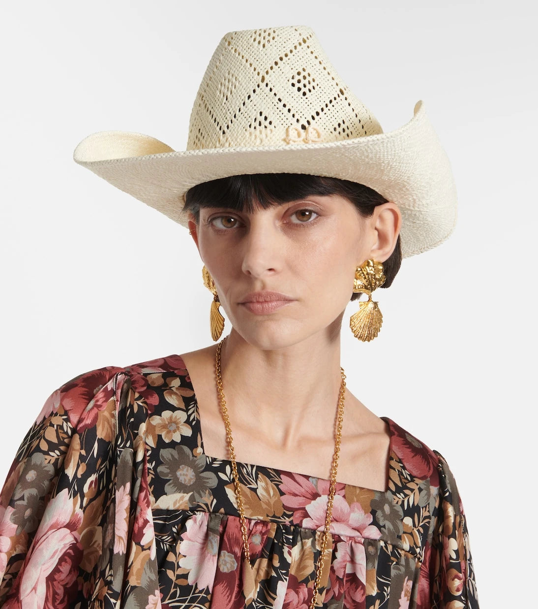 Ruslan Baginskiy - Logo straw boater hat