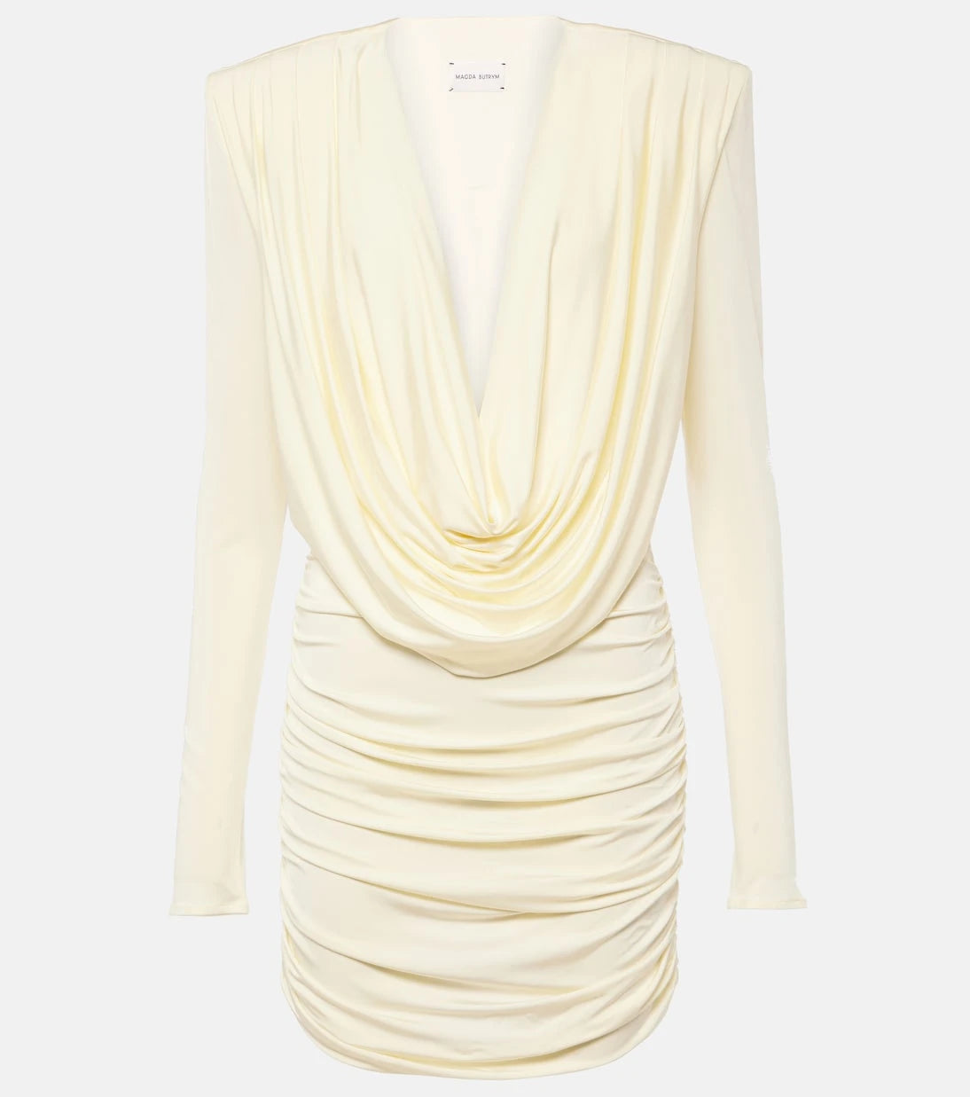 Magda Butrym - Draped jersey minidress