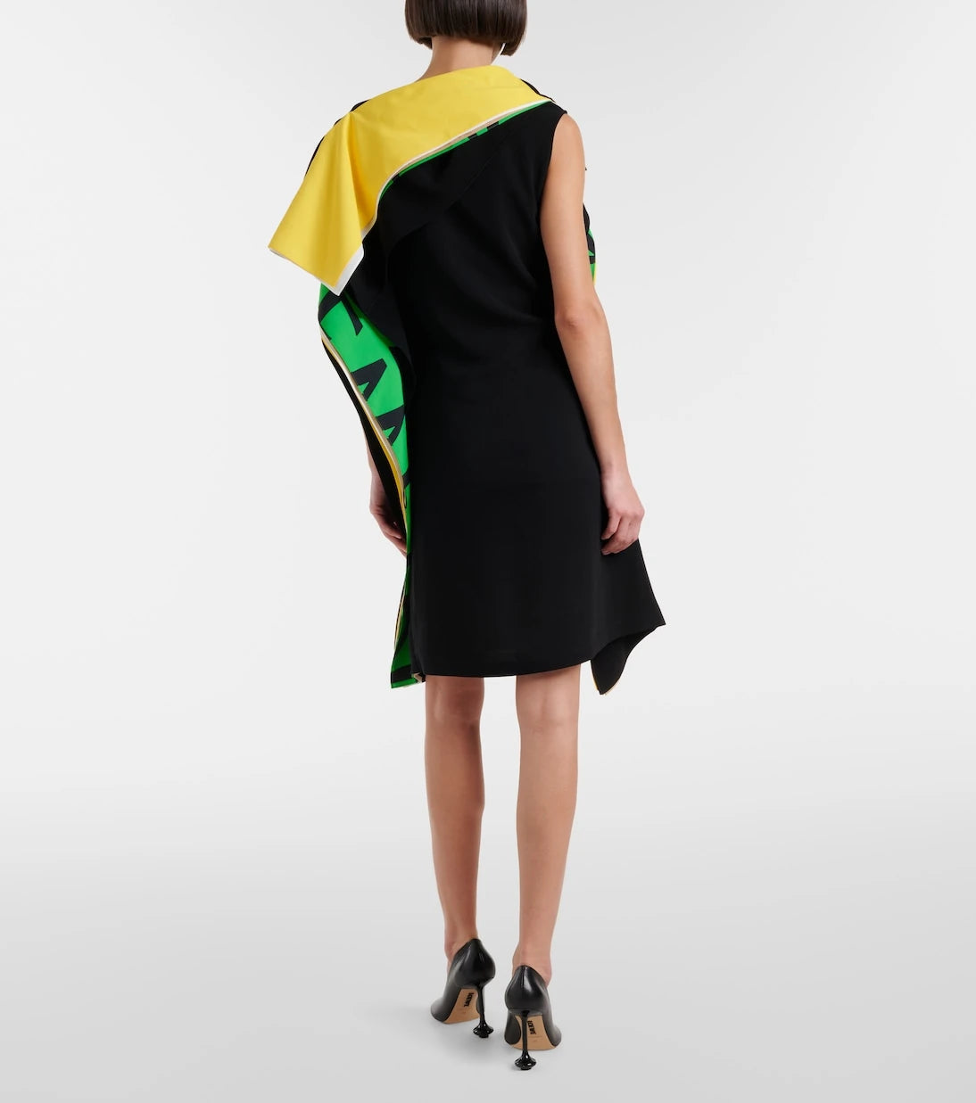 Loewe - فستان قصير بتصميم درابيه