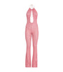 Missoni Red Crochet Halterneck Jumpsuit