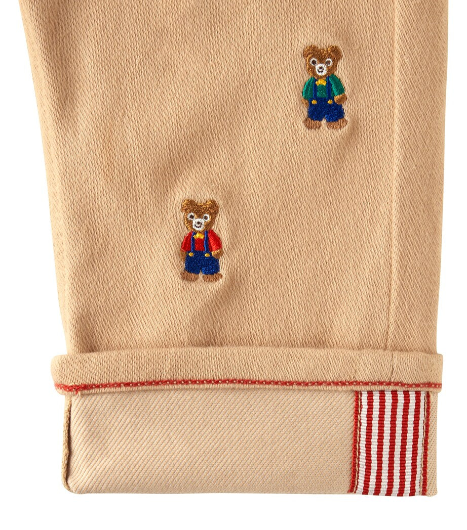 Cotton Embroidered Jeans (2-5 Years)