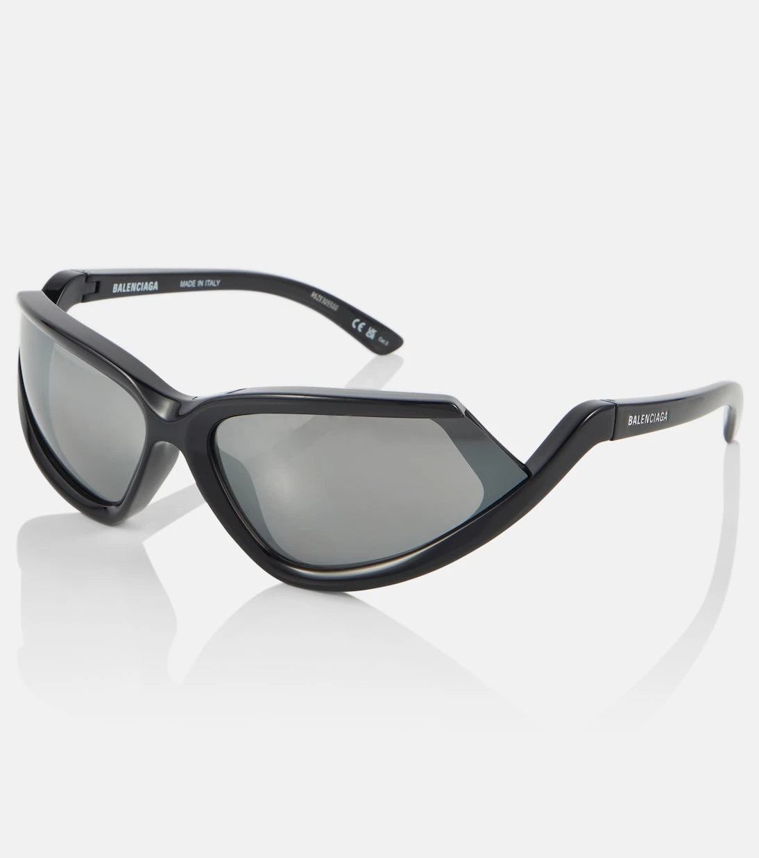 Balenciaga - Side Xpander oval sunglasses