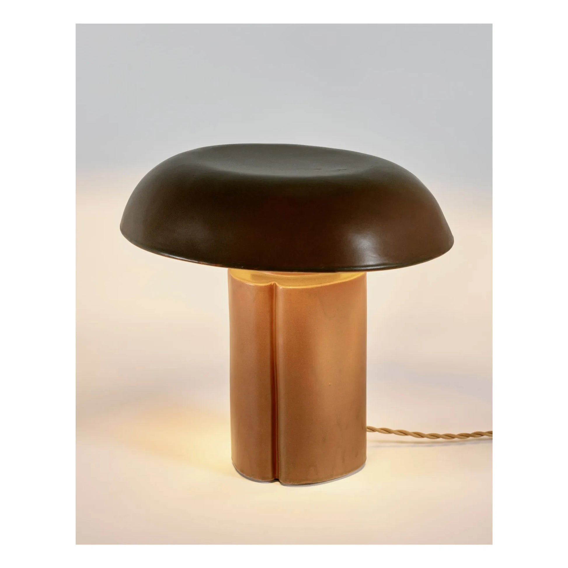 Serax - Stoneware table lamp Oliver, Anita Le Grelle | Brown