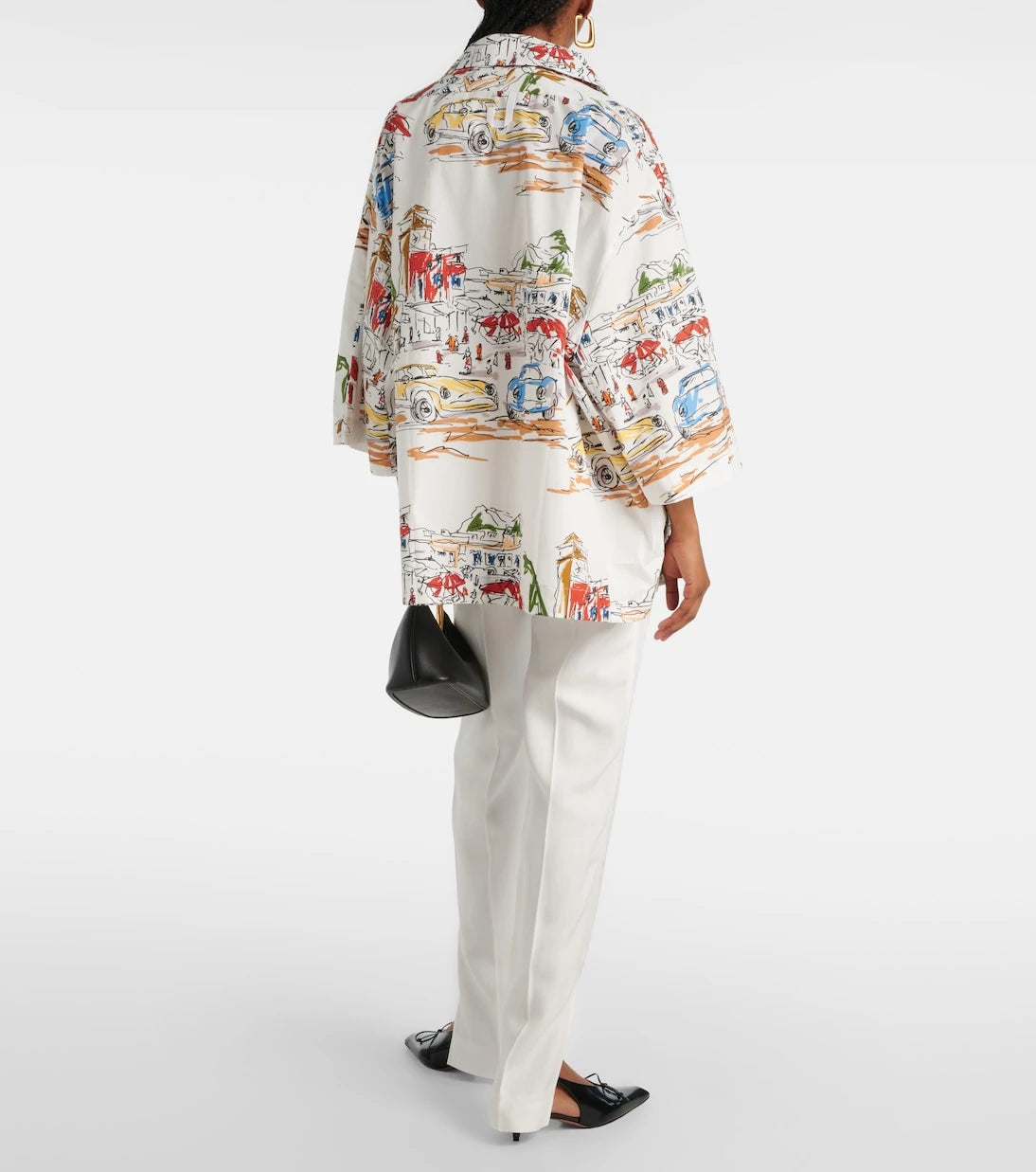 Jacquemus - Casaco printed cotton bowling shirt