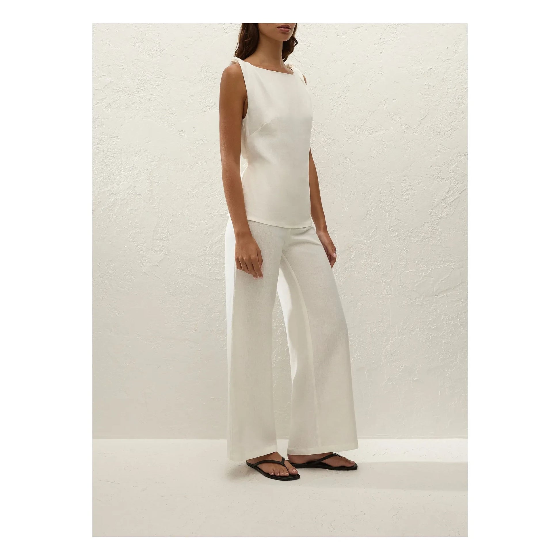 Faithfull the Brand - Top Flor Linen | Ecru
