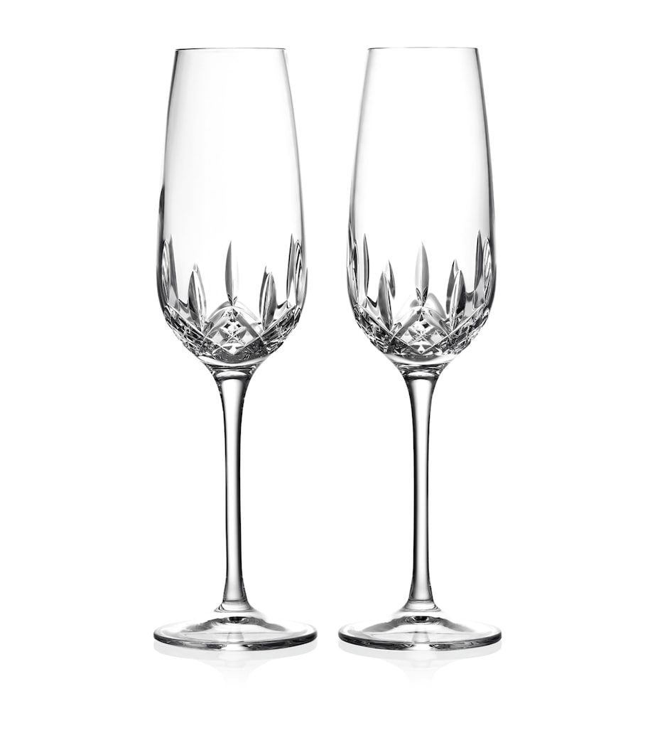 Set of 2 Lismore Essence Champagne Flutes (336ml)