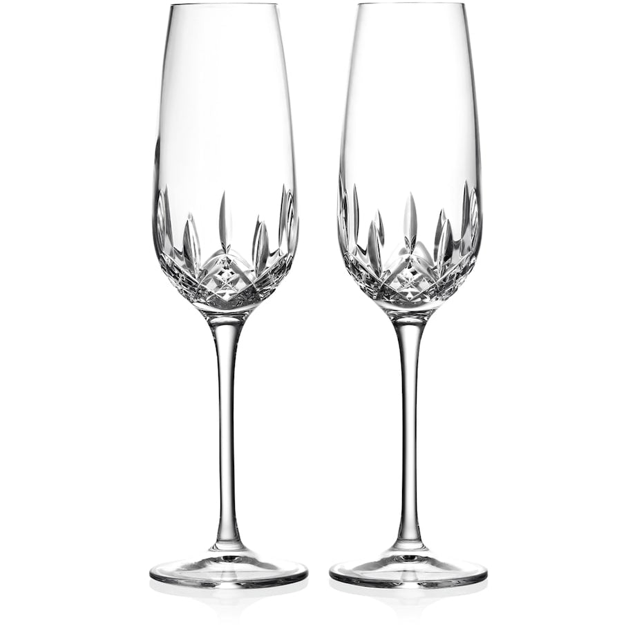 Set of 2 Lismore Essence Champagne Flutes (336ml)