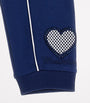 Stretch-Cotton Heart Sweatpants (2-14 Years)