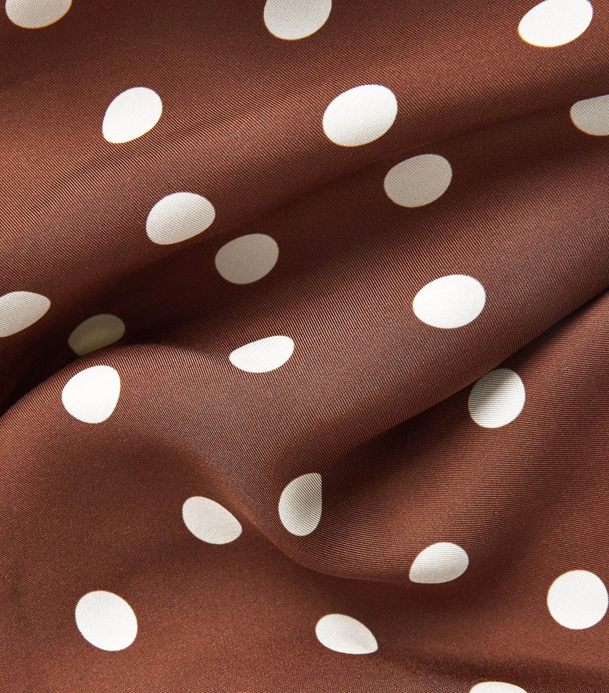 DÔEN Multi Silk-Blend Satin Lorraine Midi Dress